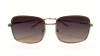 Óculos de Sol Gatinho Dourado Lentes Fumê Daysi - comprar online