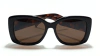 Óculos de Sol Quadrado Marrom Narciso - comprar online