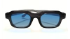 Óculos de Sol Quadrado Azul Pansy - comprar online