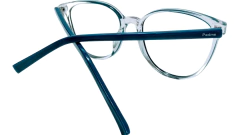 Armação de óculos para Grau Cravo Azul Transparente - comprar online