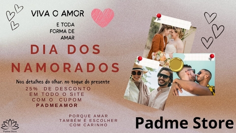Imagem do banner rotativo Padme Store