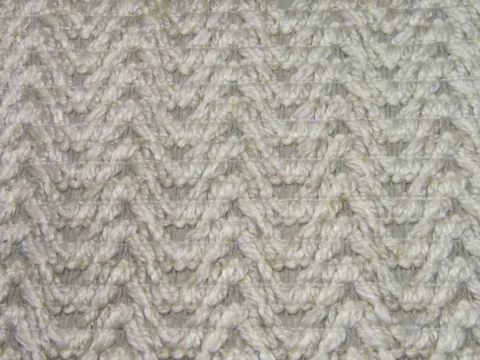 Tecido Tricot/Chevron Cru Cód.: ATH 12001 cor 01