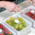 Organizador de Geladeira Acrilico com Cesto 2,2L Clear Fresh - Utiliflix 