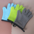 Luvas de Silicone Anti-Escaldantes de Cozinha Luvas de Forno de Microondas - Cinza na internet