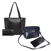 Kit com 4 Pecas Bolsas e Carteira Feminina Oferta Promocao