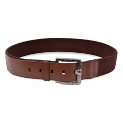 Cinto Social Masculino Elastico Ponteiras de Couro Barato Oferta - loja online