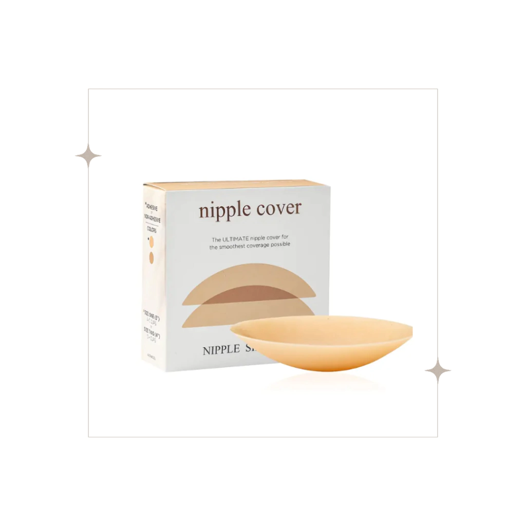 Nipple Covers / Parches de Pecho 2 packs con sus Cajas de Almacenamiento 6 pares en total VF48208