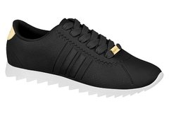 TÊNIS MOLECA PRETO/DOURADO