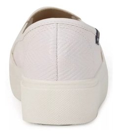 Tênis Feminino Flatform Moleca Slipon 5658100 Preto Promoção - Dkcalçados
