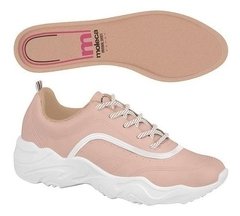 Tênis Feminino Dad Sneaker Sola Alta Moleca 5677100 Promoção - Dkcalçados