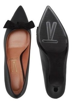 Sapato Scarpin Salto Alto Bico Fino Vizzano 1185102 Promoção - Dkcalçados