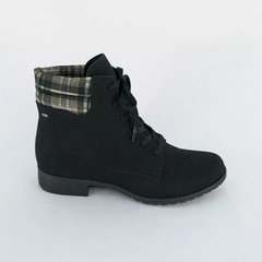 Bota Coturno Feminino Xadrez Dakota Cano Curto G1223 Oferta na internet