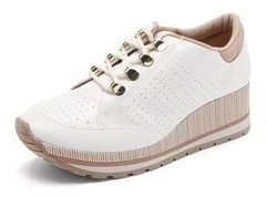 Tênis Feminino Dakota Flatform Sneakers Branco G0531 Oferta - comprar online