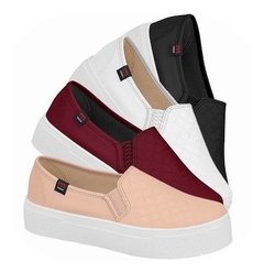 Tênis Feminino Moleca Slipon Iate Casual Plataforma 5658100 Promoção
