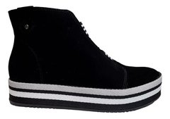 Tênis Bota Feminina Nobuk Suede Cano Medio Beira Rio 9062100 - loja online