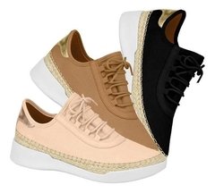 Tênis Feminino Vizzano Casual Plataforma Flatform 1328.100 Promoção - Dkcalçados