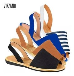 Sandalia De Dedo Feminina Rasteirinha Avarca Vizzano Oferta
