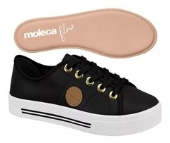 Imagem do Tênis Moleca Casual Feminino Plataforma Napa Flow Sardenha 5667302 Promoção