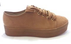 Tênis Moleca Feminino Casual Flatform Camurça Nobuk 5618538 - Dkcalçados