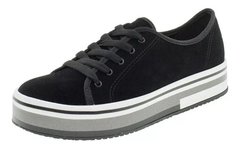 Tênis Feminino Beirario Casual Camurça Flatform Plataforma 4194902 Promoção - Dkcalçados