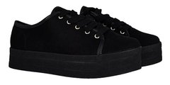 Tênis Moleca Feminino Casual Flatform Camurça Nobuk 5618538