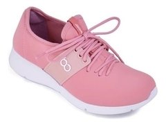 Tênis Feminino Boaonda Conforto Rosa Lycra 1626100 Promoção