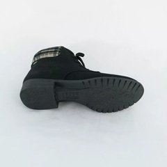 Bota Coturno Feminino Xadrez Dakota Cano Curto G1223 Oferta - loja online