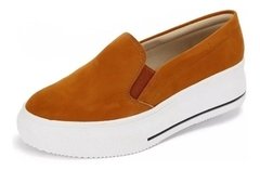 Tênis Feminino Casual Beirario Slipon Iate Camurça Sued 4228100 Oferta