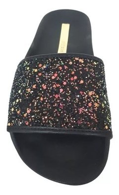 Chinelo Slide Moleca Laço Feminino Camurça Sued 5414104 Prom - loja online