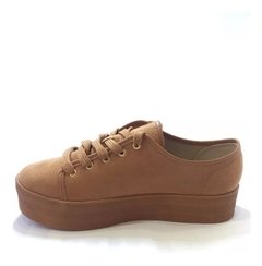Tênis Moleca Feminino Casual Flatform Camurça Nobuk 5618538 - loja online