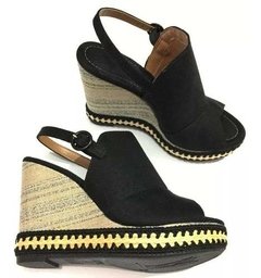 Sandalia Feminina Anabela Meia Pata Vizzano 62834046 Oferta - Dkcalçados