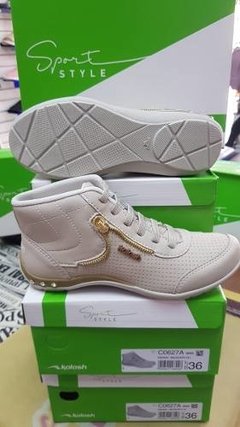 Tenis Bota Feminino Kolosh Elástico C0627a Preto Promoção na internet
