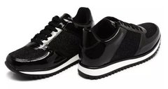 Tênis Vizzano Feminino Verniz Preto 1234 100 - Melhor Preço na internet