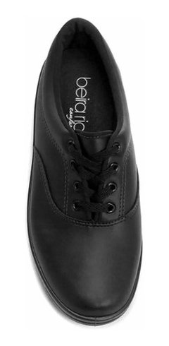 Tênis Branco/preto Cadarço Beira Rio Feminino Profissional - Melhor Preço 73250 - loja online