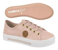 Tênis Moleca Casual Feminino Plataforma Napa Flow Sardenha 5667302 Promoção