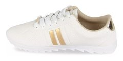 Tênis Feminino Tratorado Jogging Moleca 5632-100 Promoção - Dkcalçados