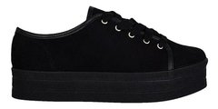 Tênis Moleca Feminino Casual Flatform Camurça Nobuk 5618538 na internet