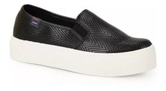Imagem do Tênis Feminino Flatform Moleca Slipon 5658100 Preto Promoção