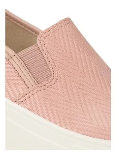 Tênis Feminino Flatform Moleca Slipon 5658100 Preto Promoção