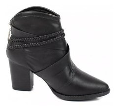 Bota Feminina Beirario Salto Bico Fino Beira Rio 9042209