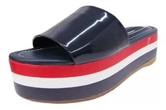 Tamanco Moleca Flatform Plataforma Verniz 5431201 Promoção na internet