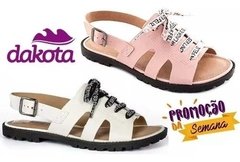 Sandália Feminina Dakota Rasteirinha Conforto Z3694 Promoção