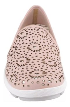 Tenis Sapatilha Kolosh Slip On Feminino Casual Couro Esporão C0522 Oferta