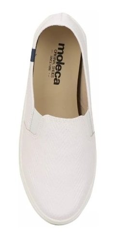 Tênis Feminino Flatform Moleca Slipon 5658100 Preto Promoção - comprar online