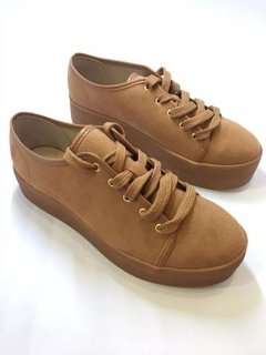 Tênis Moleca Feminino Casual Flatform Camurça Nobuk 5618538 - comprar online