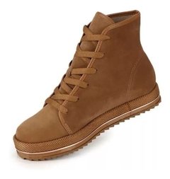 Tênis Bota Feminina Nobuk Suede Cano Medio Beira Rio 9062100 - loja online