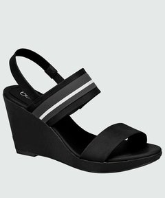 Sandália Feminina Salto Anabela Plataform Beira Rio 8304821 - Dkcalçados