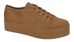 Tênis Feminino Casual Plataforma Suede Moleca 5618538 Ofert