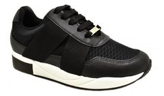 Tenis Vizzano Tecido Eletric Preto Ref: 1291.100 - Oferta - Dkcalçados
