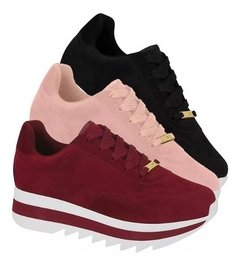 Tênis Jogging Feminino Flatform Tratorado Vizzano 1319100